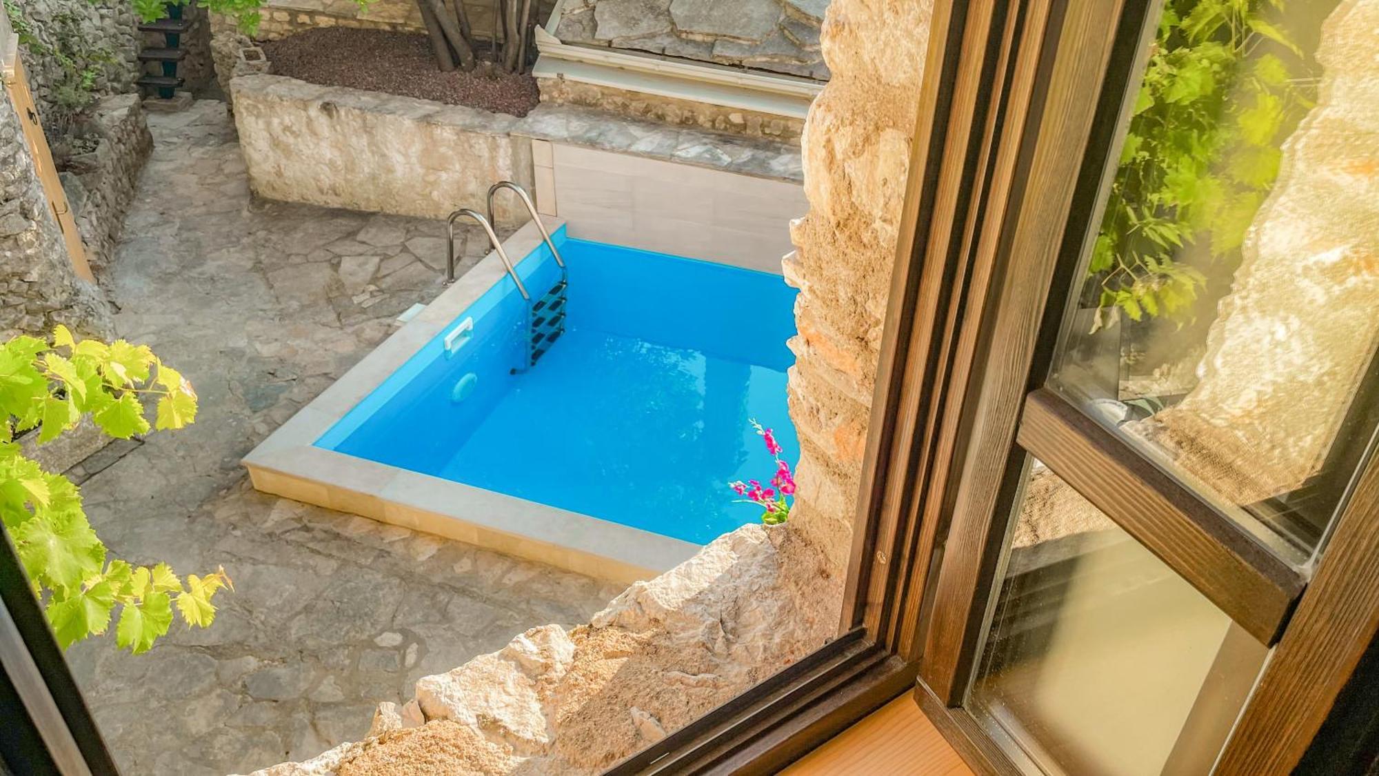 Villa Historic Pocitelj With Pool And Incredible Views On The River And Landmarks Luaran gambar